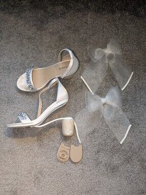 Pashion Convertible Heels Bridal Line With Bows